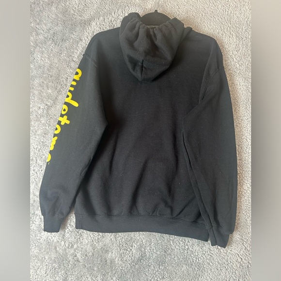 Gudetama Sanrio Hoodie Long Sleeve Black Sweatershit Women’s, Size M - Picture 11 of 14